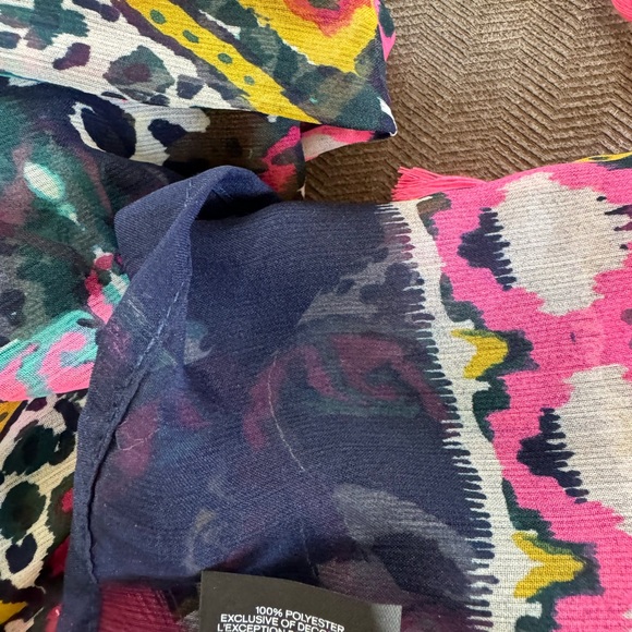 NWT Express multi color pinch cover up OS - Picture 10 of 10